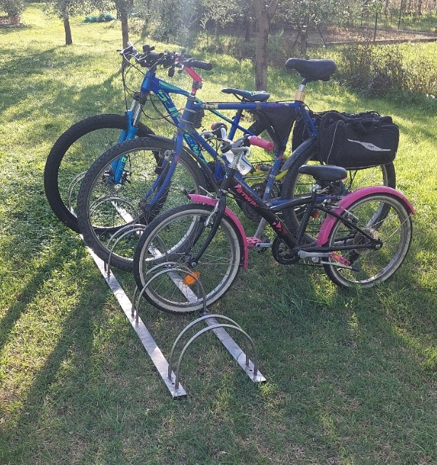 Portabici POVBE rastrelliera in Acciaio Inox da 1 a 6 posti o su misura