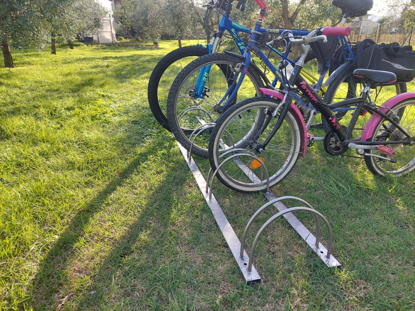Portabici POVBE rastrelliera in Acciaio Inox da 1 a 6 posti o su misura - immagine 4