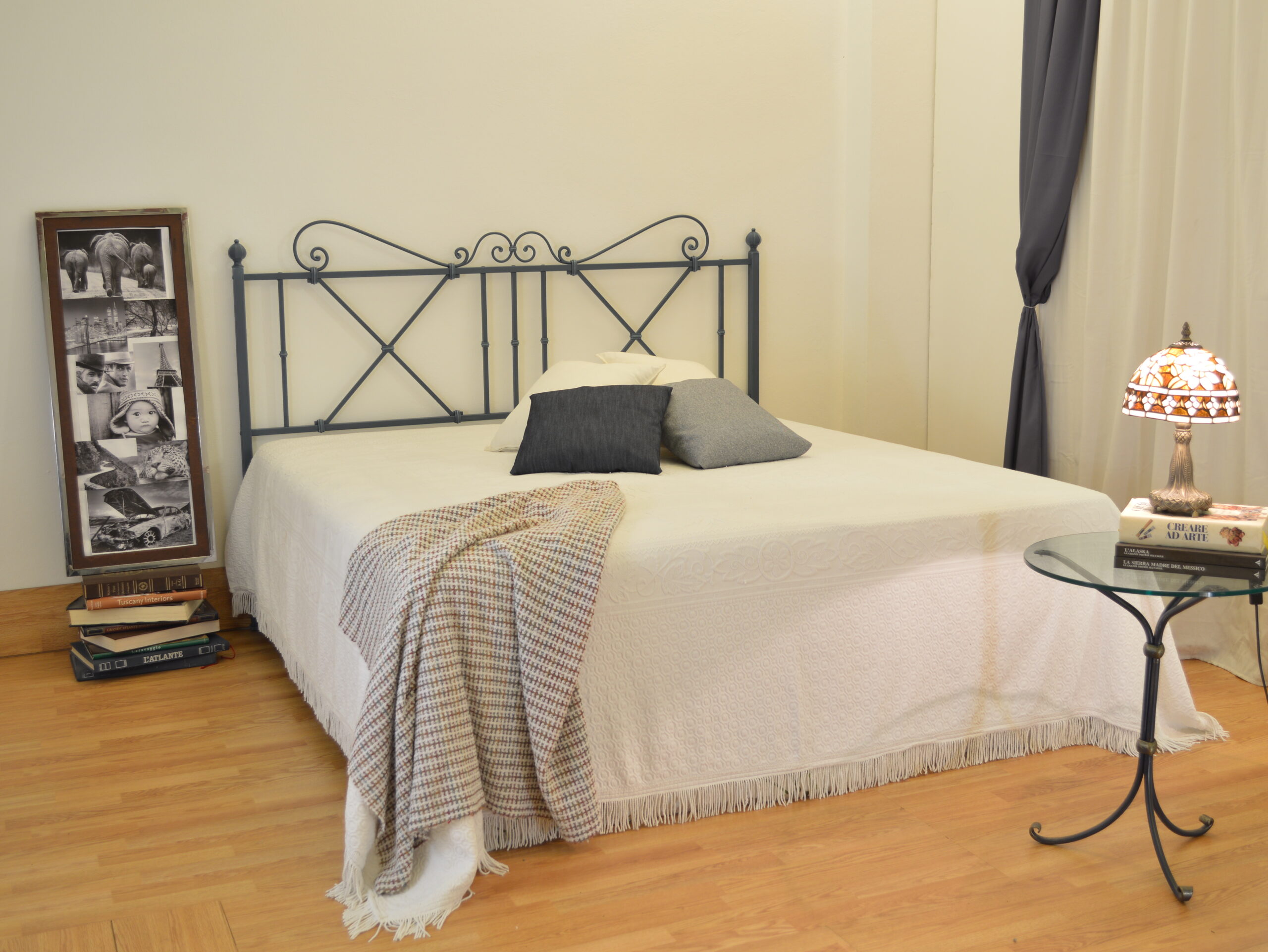 Letto Aurelia in ferro battuto