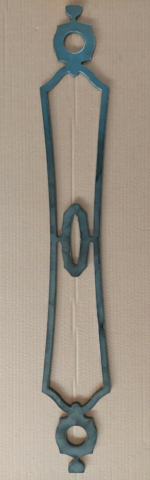 Médallion - Elemento di ringhiera in ferro, parapetto simile a ghisa alto da 90 a 110 cm.