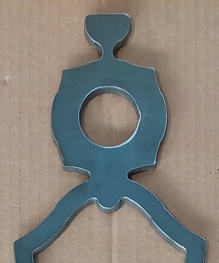 Médallion - Elemento di ringhiera in ferro, parapetto simile a ghisa alto da 90 a 110 cm. - immagine 2